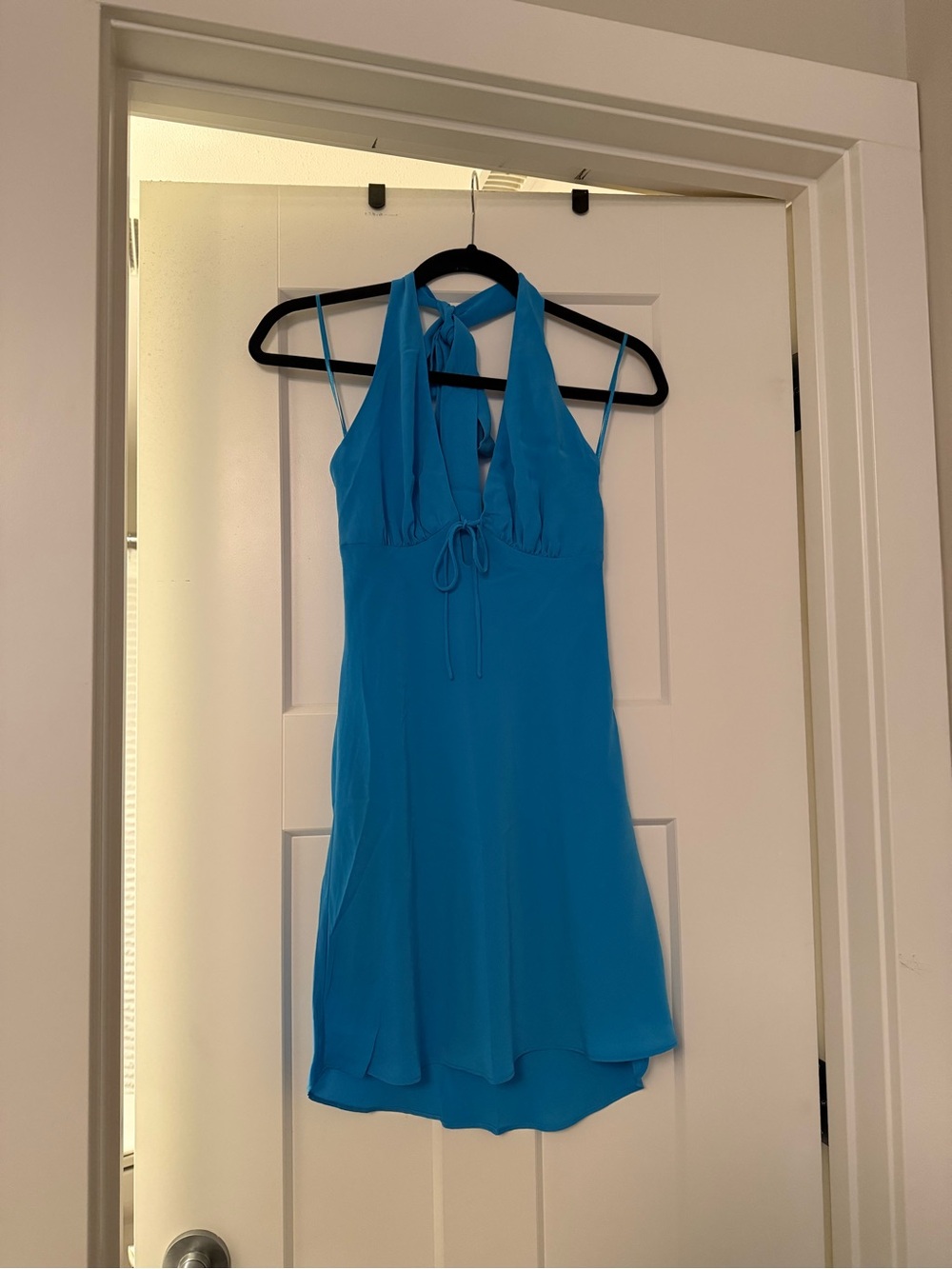 Abercrombie Blue Halter Dress NWT